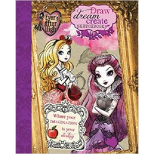 EVER AFTER HIGH DRAW DREAM CREATE SKETCHBOOK
